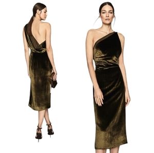 Reiss Velvet Dress Size 10 New with tags